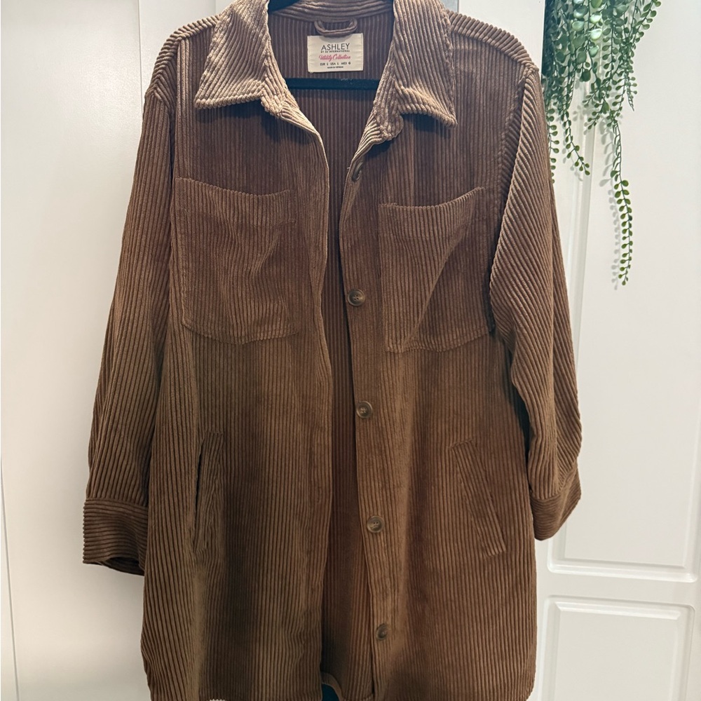Ashley By 26 International Brown Utility Jacket